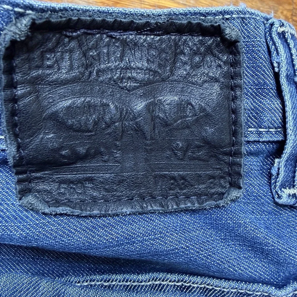 Levi's 569 Jeans Men's 33x30 Loose Straight Denim Snap Flap Double Pockets EUC